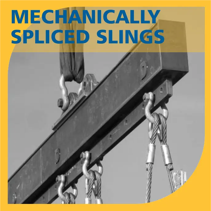 mechanically spliced wire rope slings manufacturer